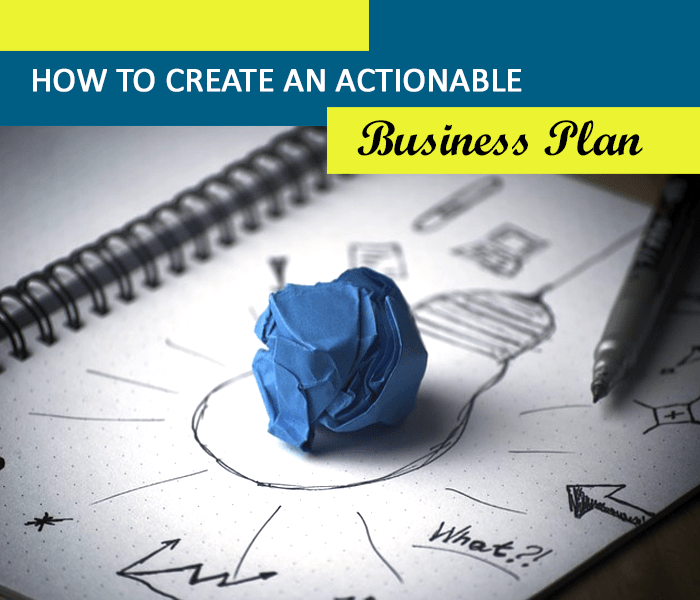 How do you create a business plan?